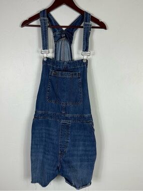 GAP Dark Blue Denim Short Overalls XL